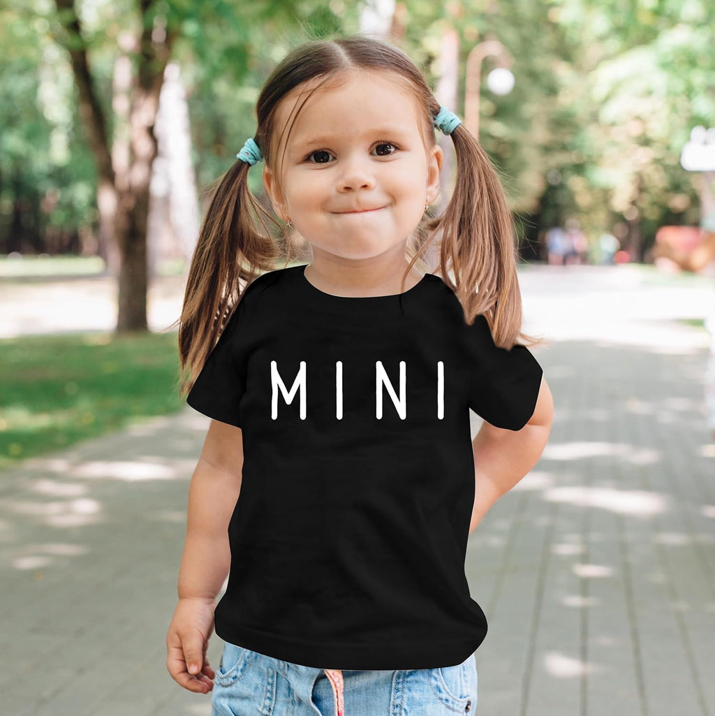 Mama and Mini Matching Outfits Mommy and Me Outfits Mom Daughter Matching Outfits Mother Baby Matching Short Sleeve Tee