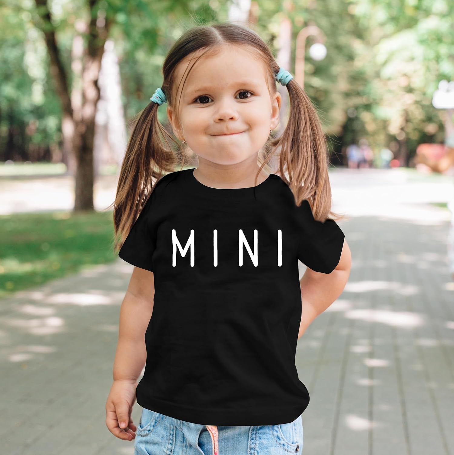 Mama and Mini Matching Outfits Mommy and Me Outfits Mom Daughter Matching Outfits Mother Baby Matching Short Sleeve Tee