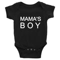 Mama and Mama'S Boy Print Mom and Son Matching Short Sleeve T-Shirt Mommy and Me Family Clothes Baby Romper Kids T Shirts Tee