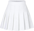 Girls Women Pleated Skirt School Uniform Mini Tennis Skirts